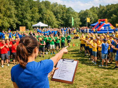 Large Teams, Big Challenges: How to Plan a 100+ Person Team-Building Event